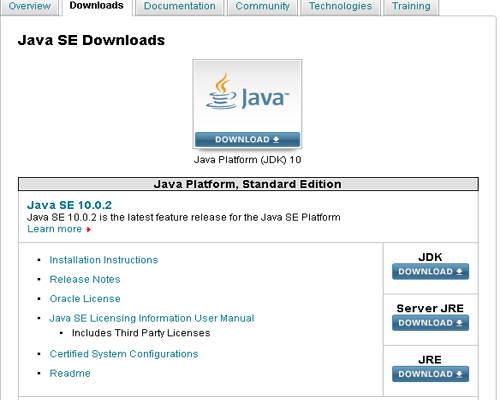 Java Download refrences